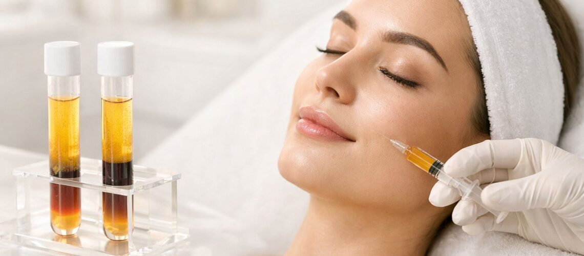 Bardzo skuteczna terapia regeneracyjna skóry z użyciem fibryny bogatopłytkowej. Bezpieczeństwo i nat.